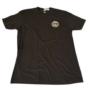 Laguna Surf And Sport Circle Roots Men's SS T-Shirt Black, Size L NWT